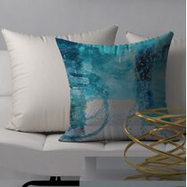 Wayfair | Abstract Teal Throw Pillows You'll Love in 2023